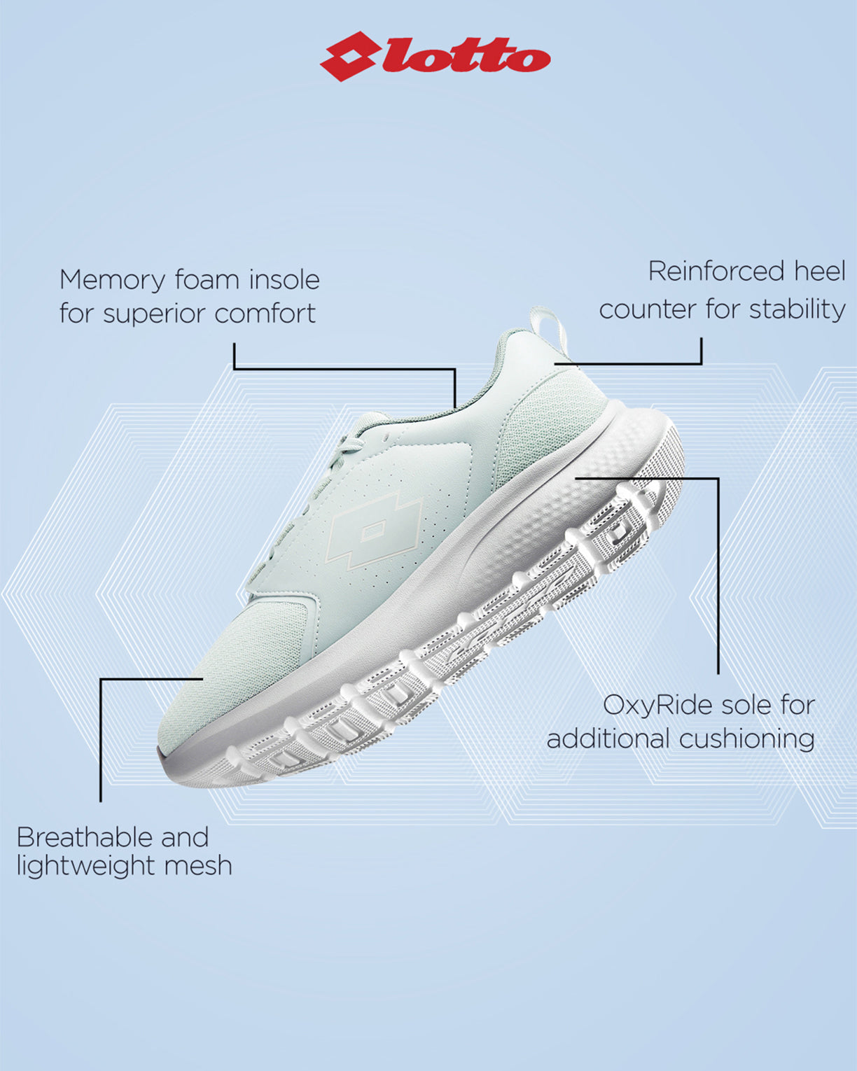 FloWalk - Misty Blue-Glacier Gray