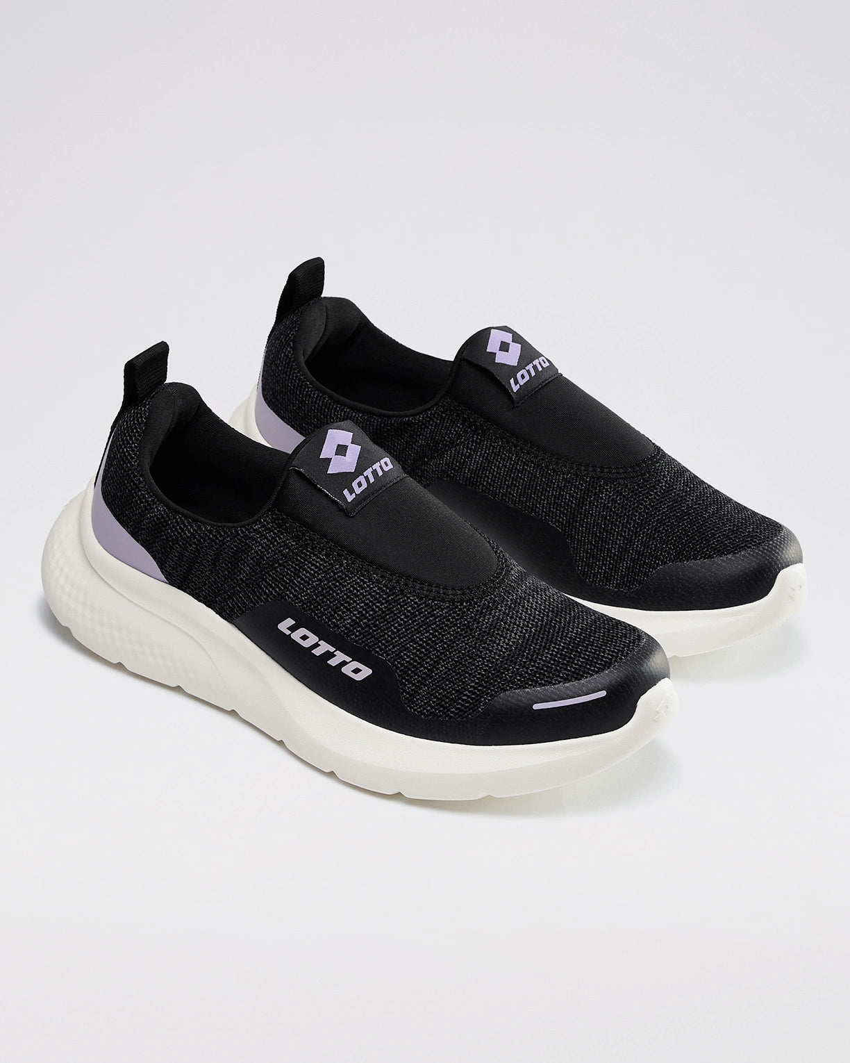FloWalk Slip-on - Black Beauty-Star White-Purple Heather