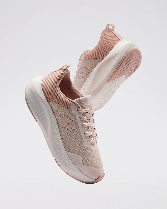 Women's Lotto Energex - Soft Pink-Evening Sand-Star White