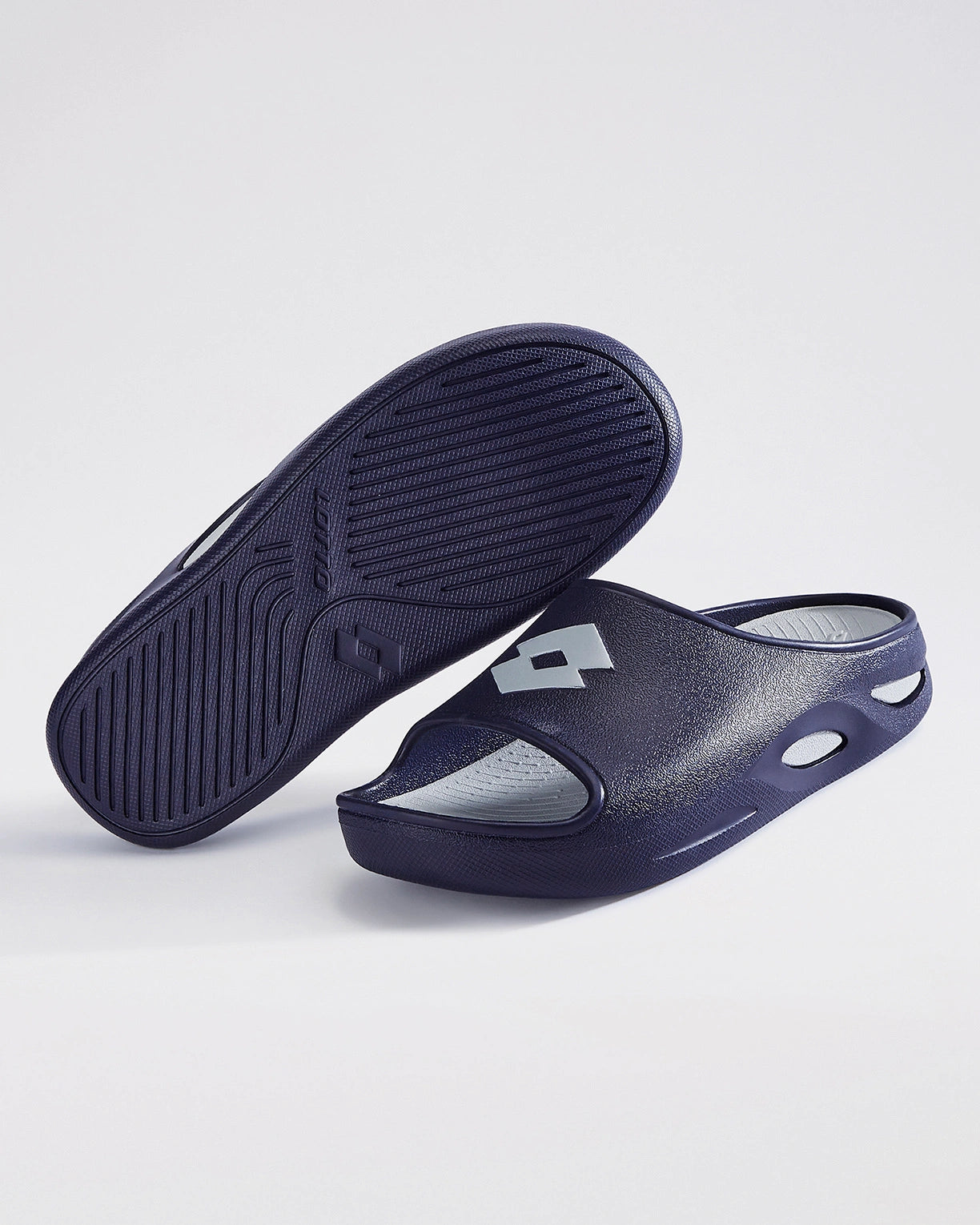 Esotica Slide - Peacoat-Glacier Grey