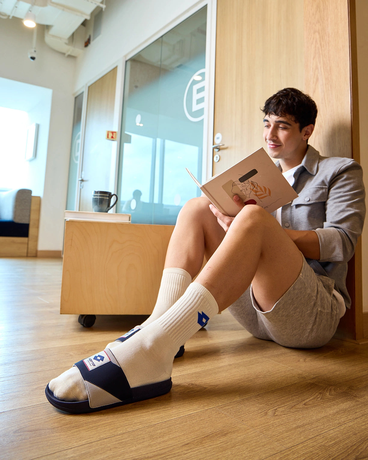 Enduro Strip - Peacoat-Glacier Grey