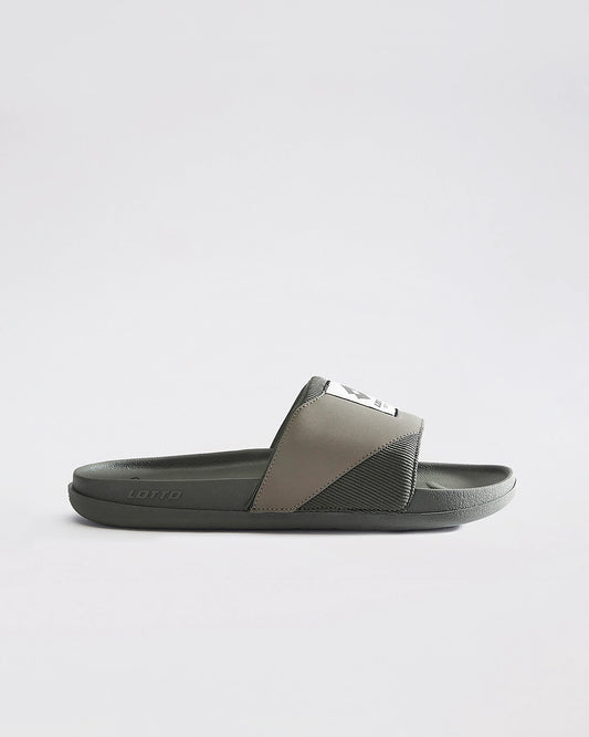 Men's Lotto Enduro Strip - Rifle Green-Sandshell