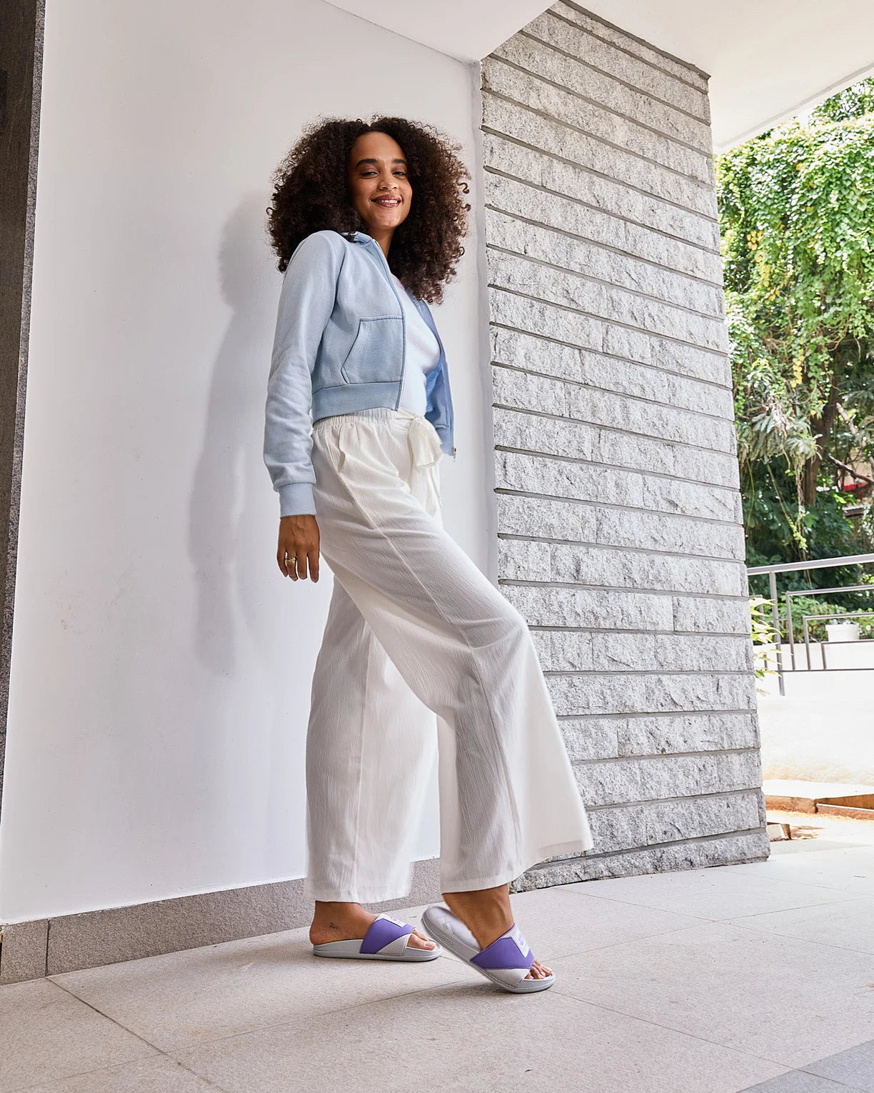 Enduro Strip - Dahlia Purple-Glacier Grey