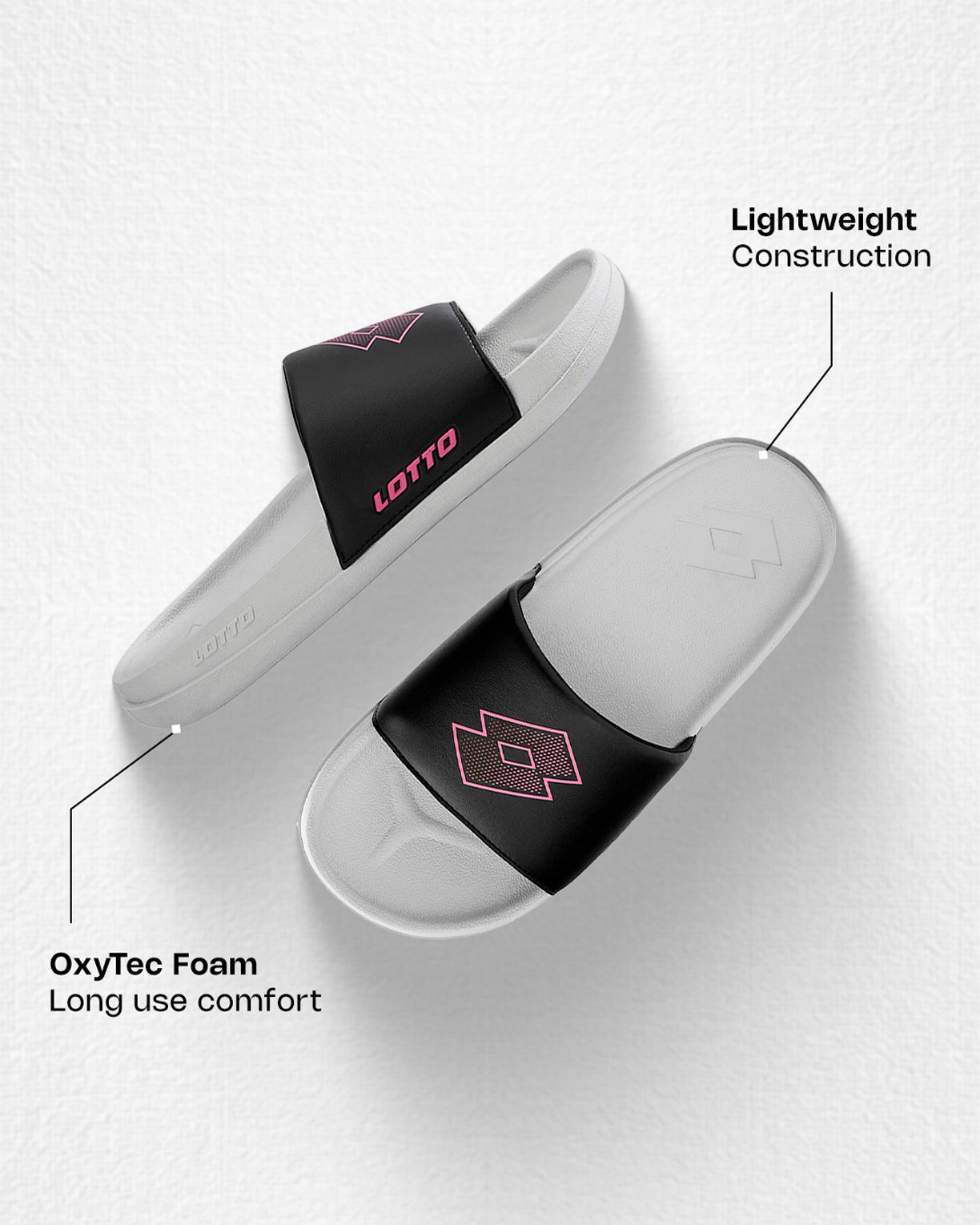 Enduro Plus - Glacier Grey-Black Beauty-Carmine Rose