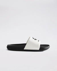 Men Lotto Enduro - Star White-Black Beauty Slides