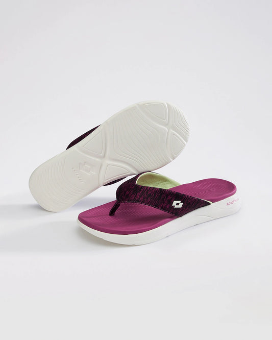 Women's Lotto Evernote - Dark Purple-Light Green