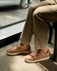 Men Lotto Autograph OG 2 - Mocha Mousse-Myristica Sneakers