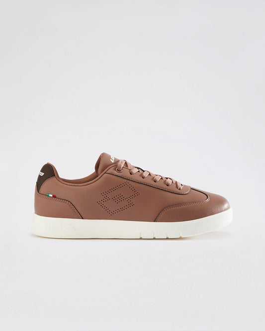 Men's Lotto Impulso Citta - Mocha Mousse-Slate Black-Gardenia