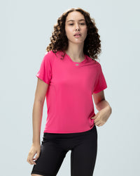 Women Lotto Play Training Tee - Fandango Pink T-shirts