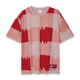 Melt Gingham Tee - Heat Wave