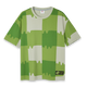 Melt Gingham Tee - Neon Burn