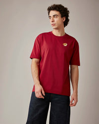 Men Lotto Melt Crew Tee - Heat Wave T-shirts