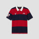 YWC League Retro Polo - Red & Blue
