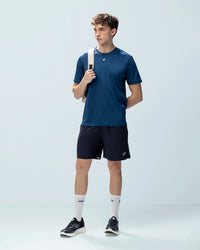 Men Lotto Courtline Shorts - Black Beauty Shorts