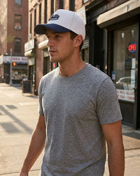 Unisex Lotto League Baseball Cap - Star White-Peacoat Caps