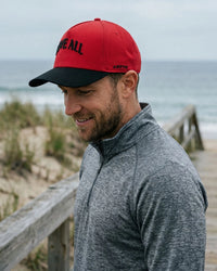 Unisex Lotto Love All Baseball Cap - High Risk Red-Black Beauty Caps