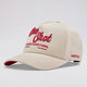 One Shot Baseball Cap - Off White-Mineral Red