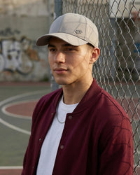Unisex Lotto Essentials Metallic Baseball Cap - Lunar Rock Caps