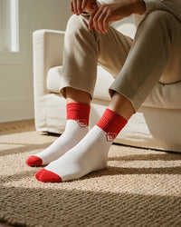 Unisex Lotto Lotto League Socks 1.0 Pack of 3 - Black Beauty-Fiery Red-Bright White Socks
