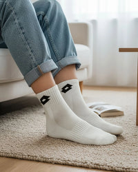 Unisex Lotto Play Socks 1.0 Pack of 3 - Gardenia Socks