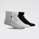 Play Socks 2.0 Pack of 3 - Black Beauty-Castlerock-Bright White