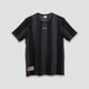 Strip Tee - Jet Black