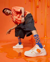 Men Lotto Melt Hoop Star OG - Hot Sauce Sneakers