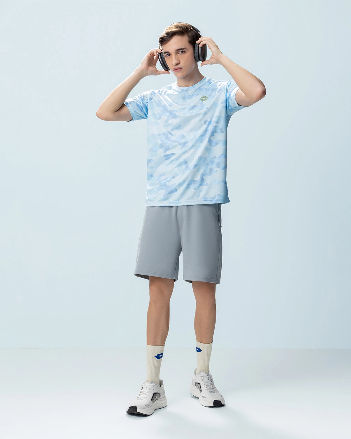 Camo Tee - Sky Camo