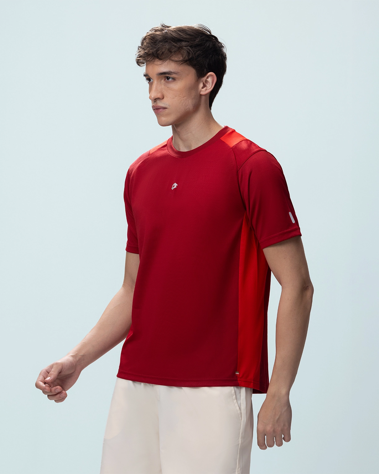 Men Lotto Play Power Tee - Red Dahlia T-shirts1