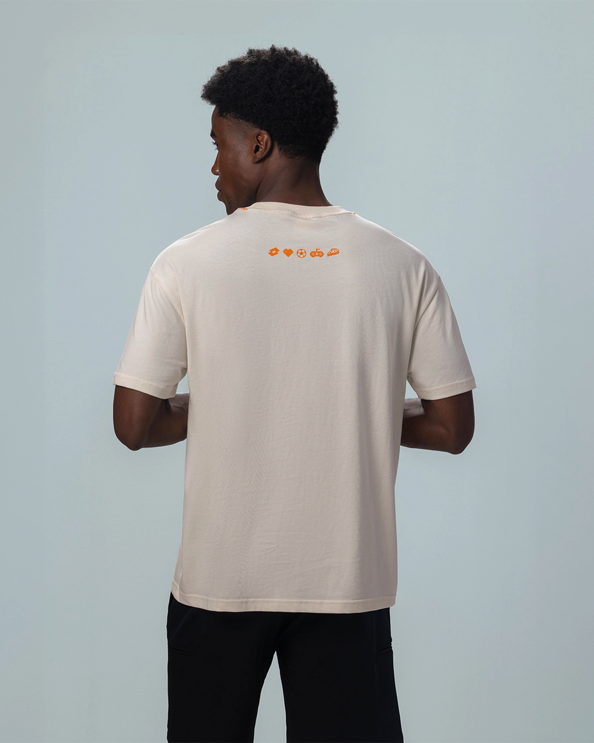 Men Lotto Street Play Tee - Eggnog T-shirts2