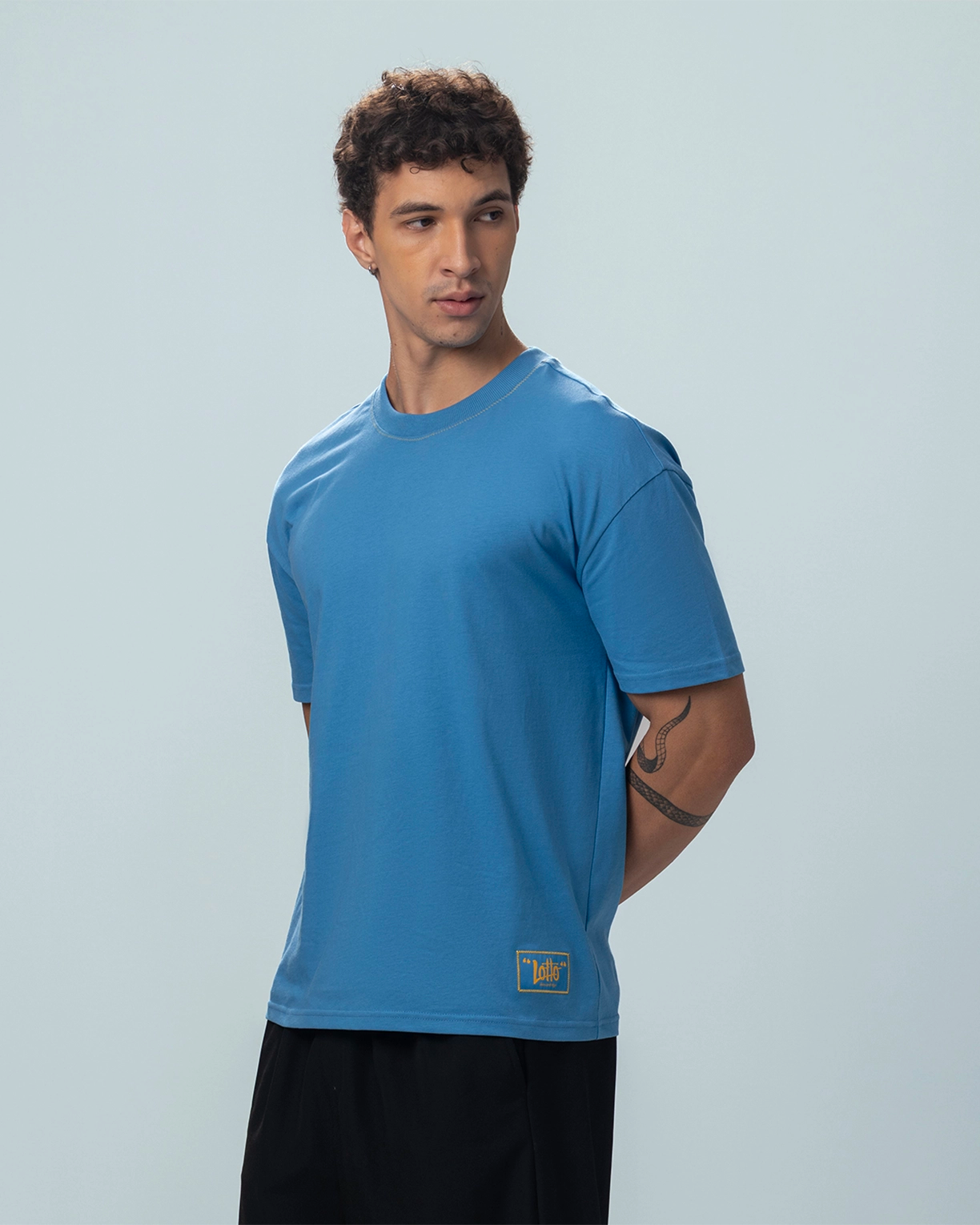 Men Lotto Street Play Tee - Cendre Blue T-shirts1