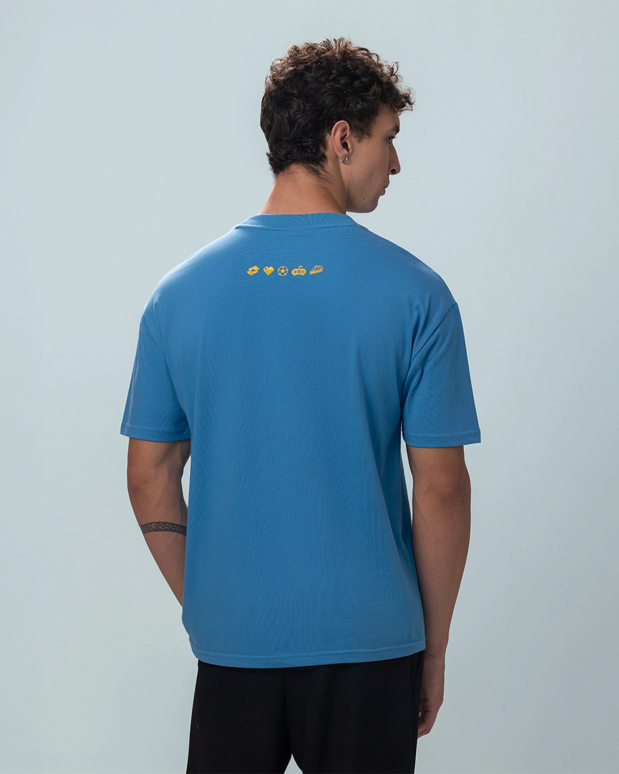Men Lotto Street Play Tee - Cendre Blue T-shirts2