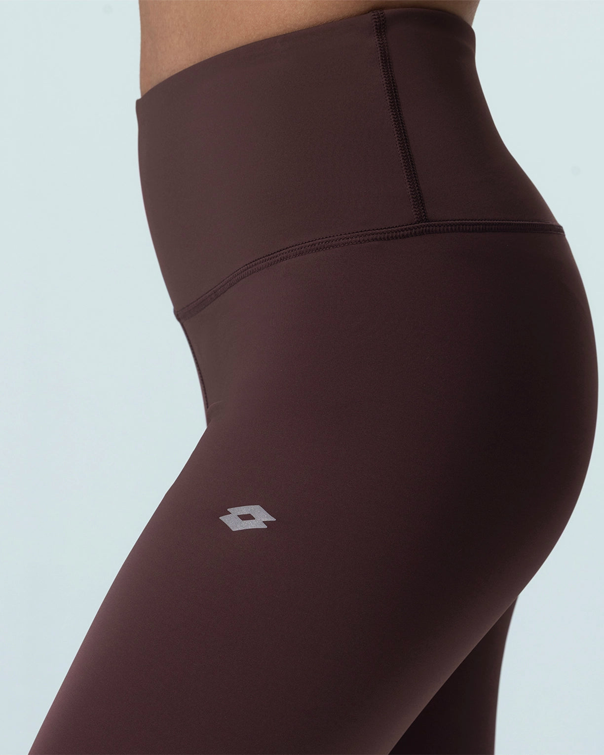 Women Lotto Play Performance Training Leggings - French Roast Leggings3