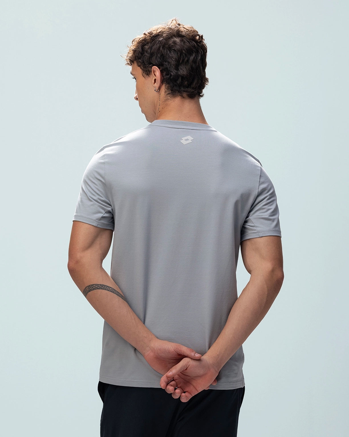 Men Lotto Patch Tee - Quarry T-shirts2