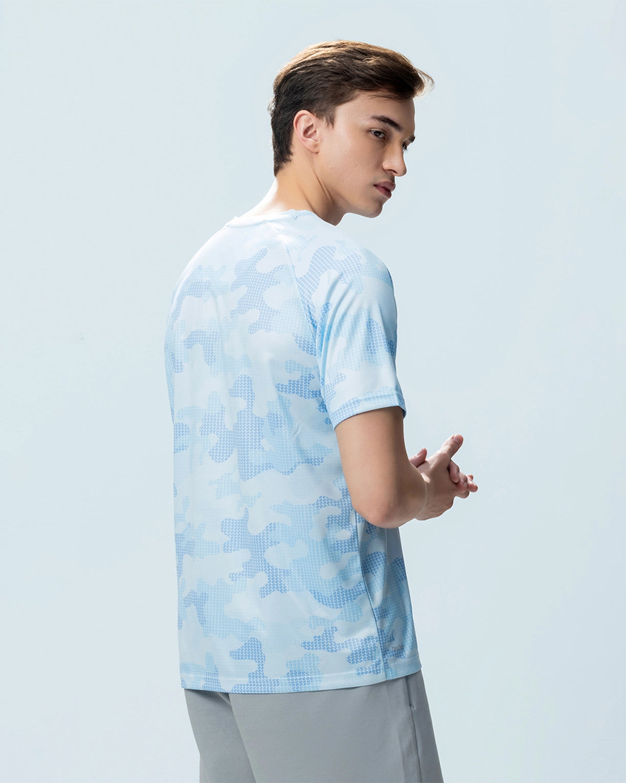 Camo Tee - Sky Camo