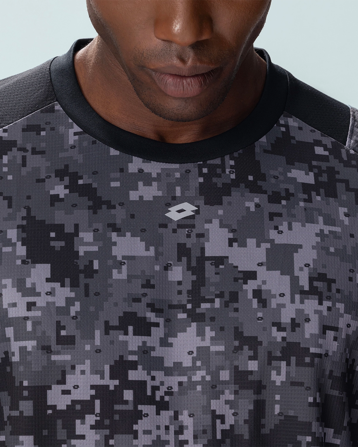 Men Lotto Play Camo Tee - Stretch Limo T-shirts3