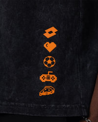 Men Lotto Street Play Icons Tee - Black Beauty T-shirts 1