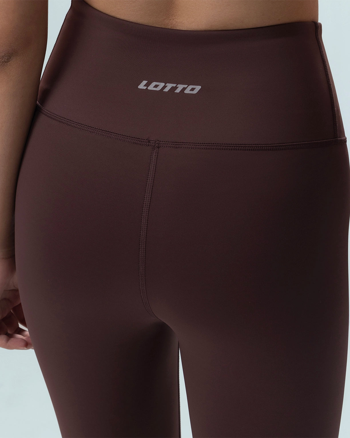 Women Lotto Play Performance Training Leggings - French Roast Leggings4