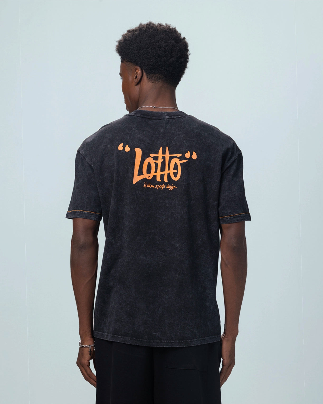 Men Lotto Street Play Icons Tee - Black Beauty T-shirts2