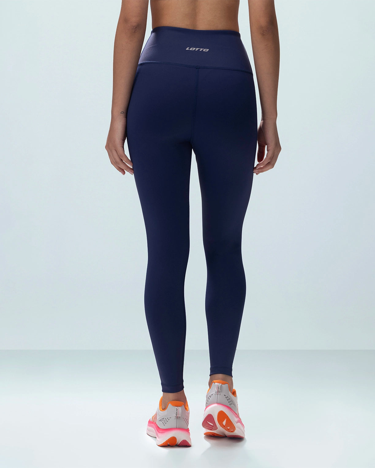 Women Lotto Play Performance Training Leggings - Medieval Blue Leggings4