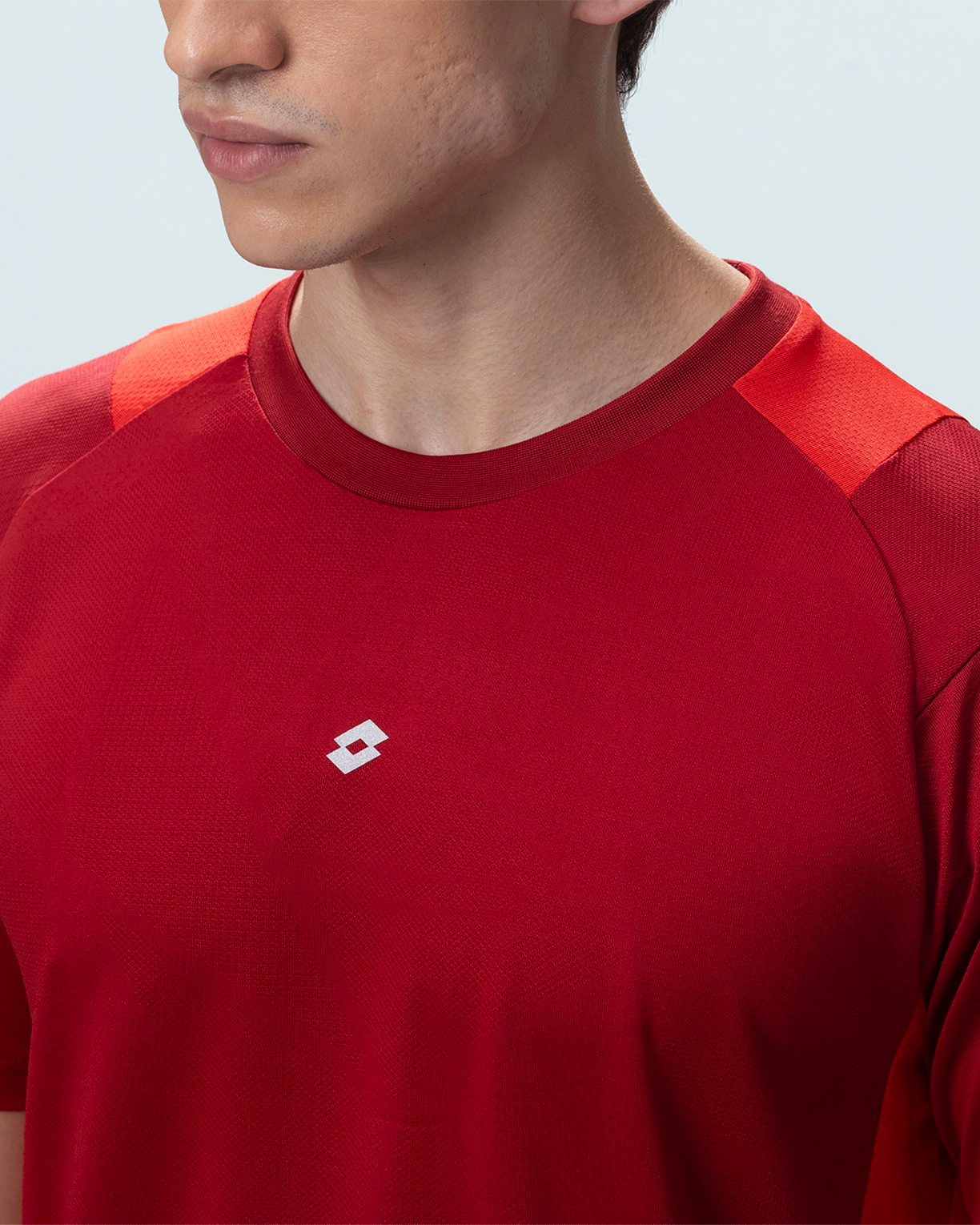 Men Lotto Play Power Tee - Red Dahlia T-shirts3