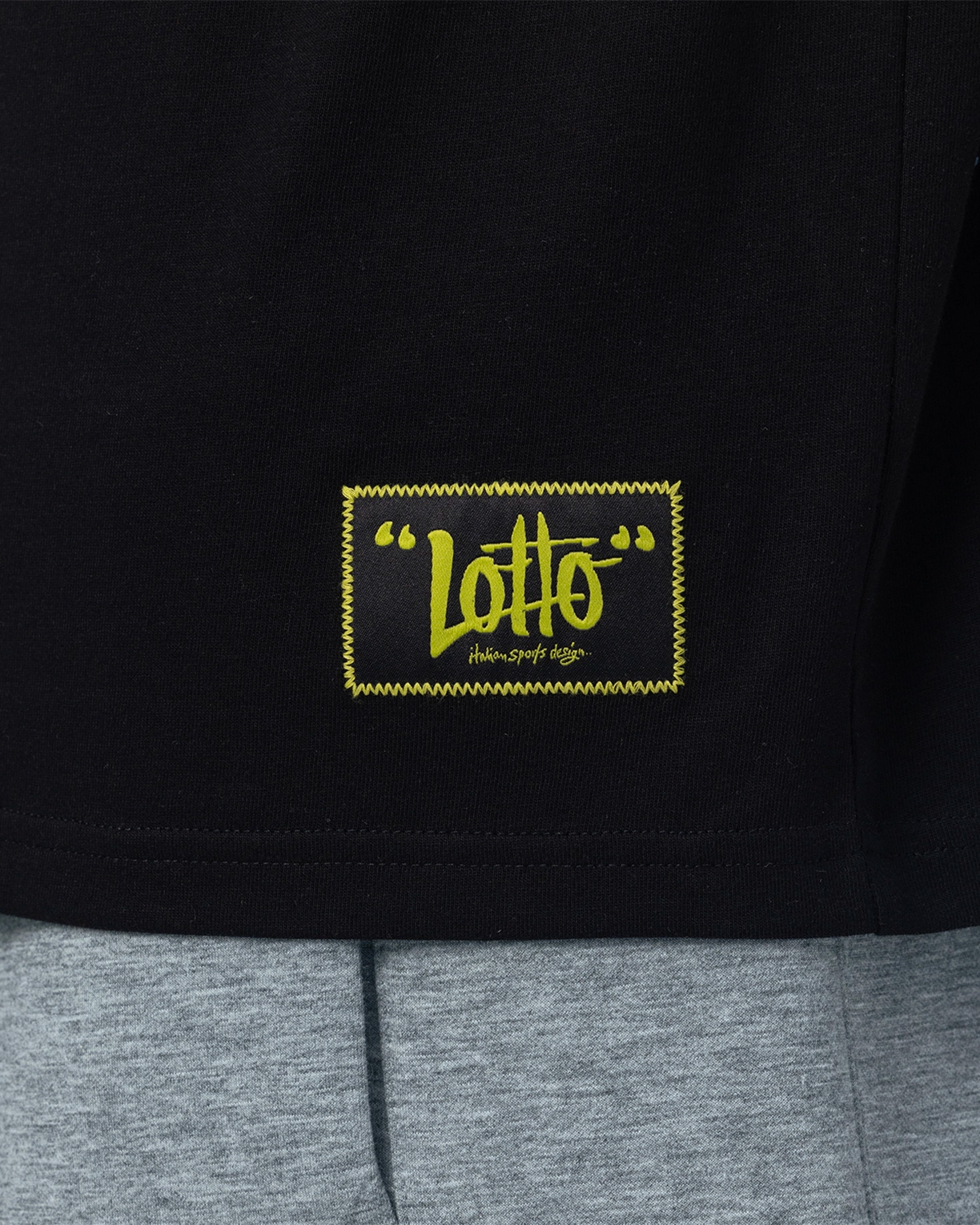 Lotto Street Play Tee - Black Beauty