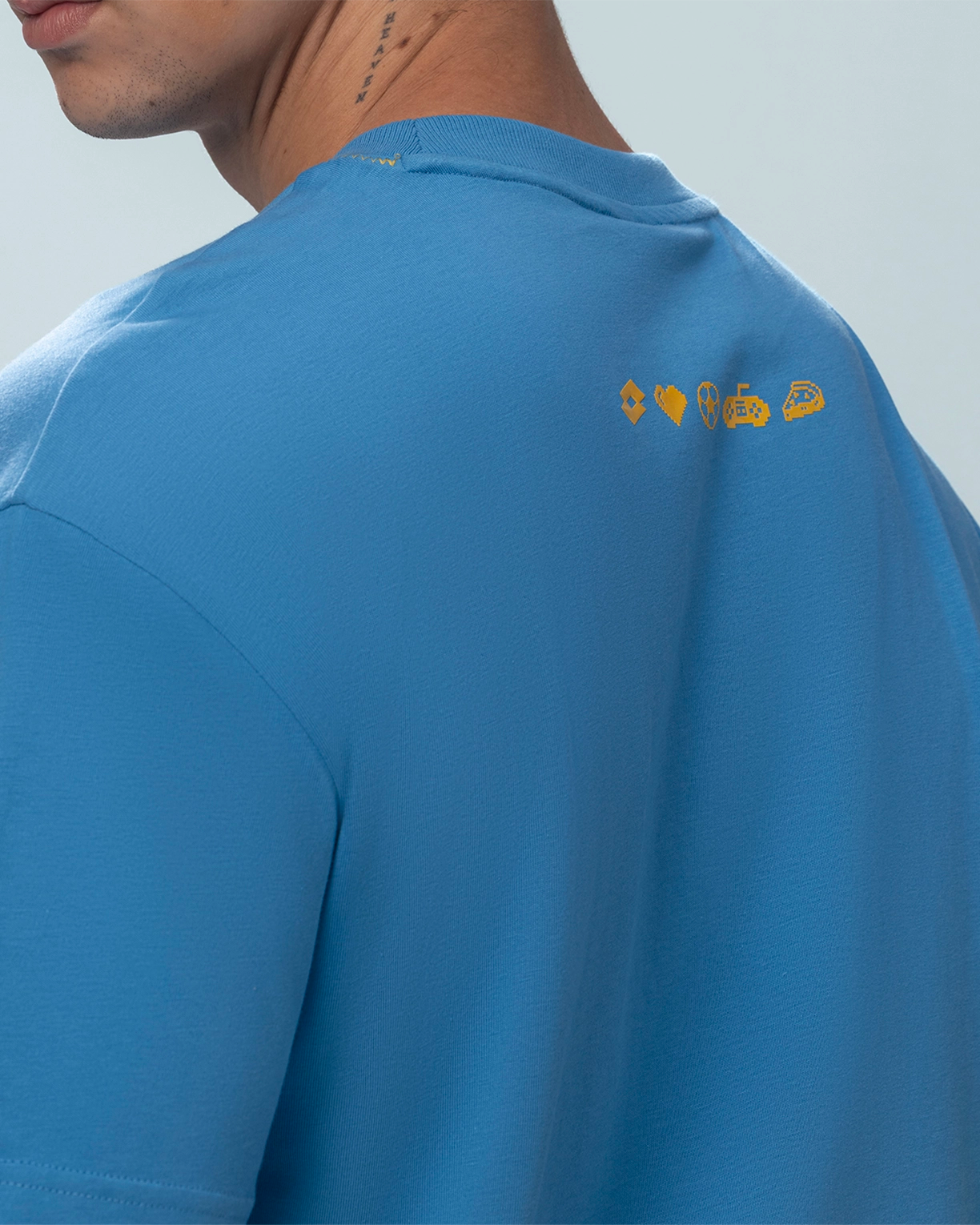 Men Lotto Street Play Tee - Cendre Blue T-shirts4