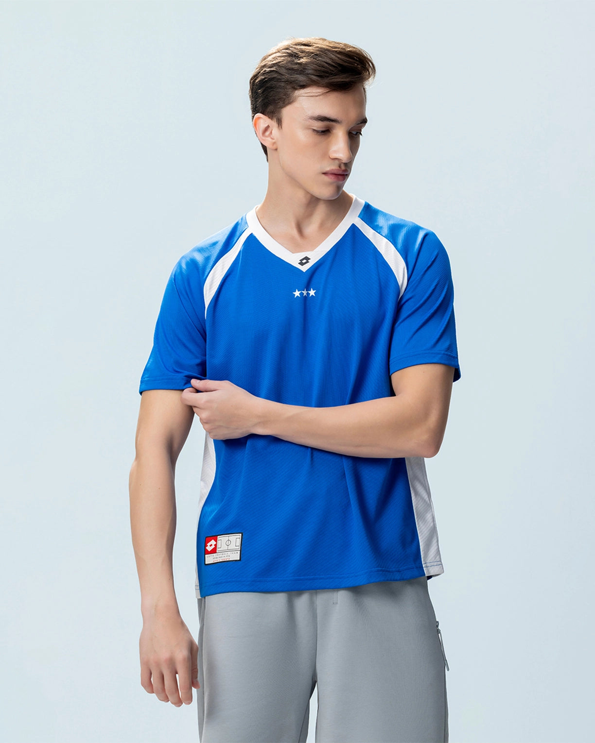 Kickoff Jersey Tee - Princess Blue