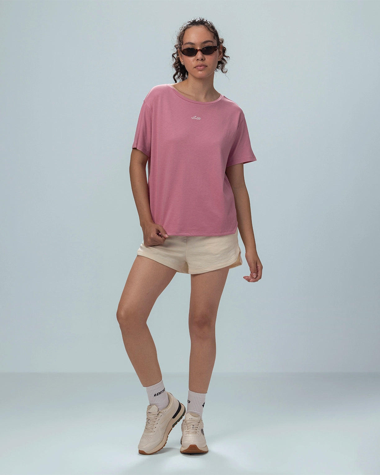 Women Lotto Street Play High Low Tee - Polignac T-shirts5