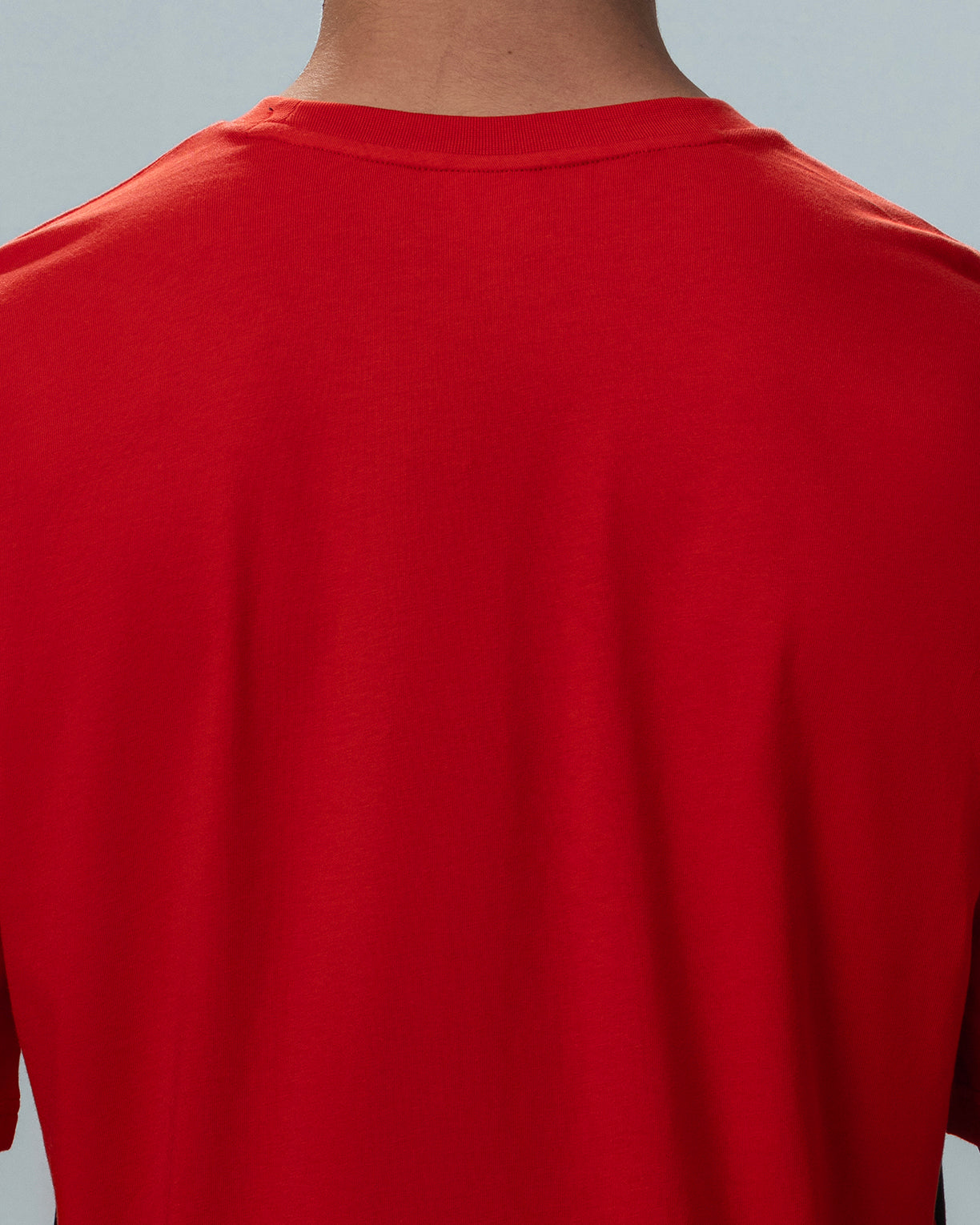 League Colourblock Tee - Molten Lava
