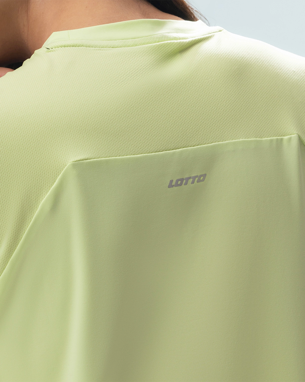 Women Lotto Play Performance Mesh Tee - Lettuce Green T-shirts4