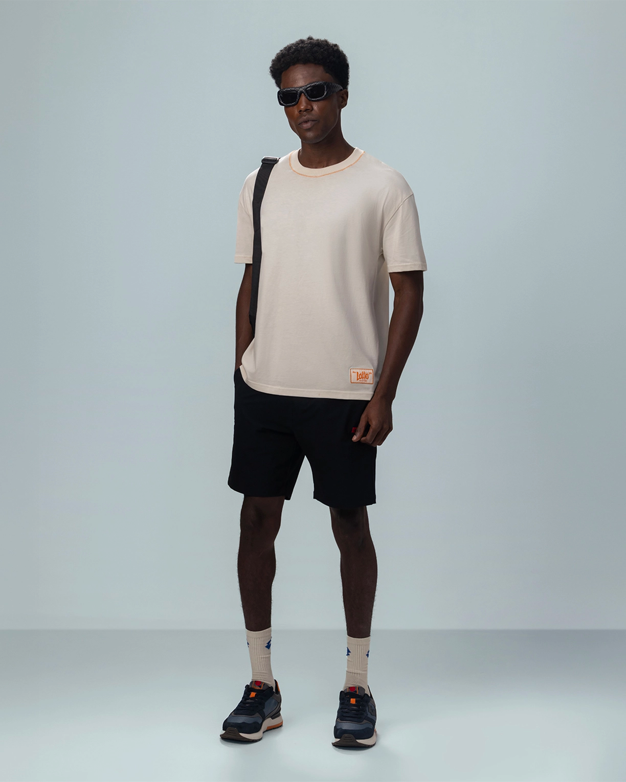 Men Lotto Street Play Tee - Eggnog T-shirts6