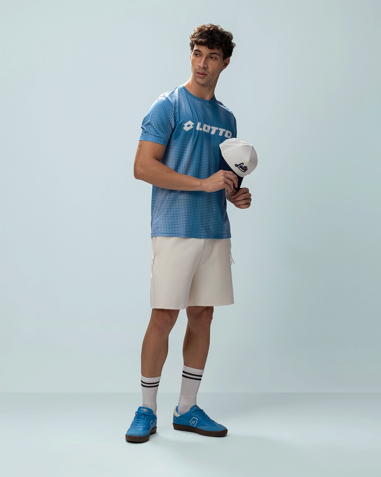 Men Lotto Essential Knitted Shorts - Sugar Swizzle Shorts7