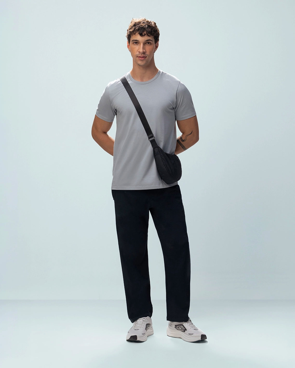 Men Lotto Patch Tee - Quarry T-shirts7
